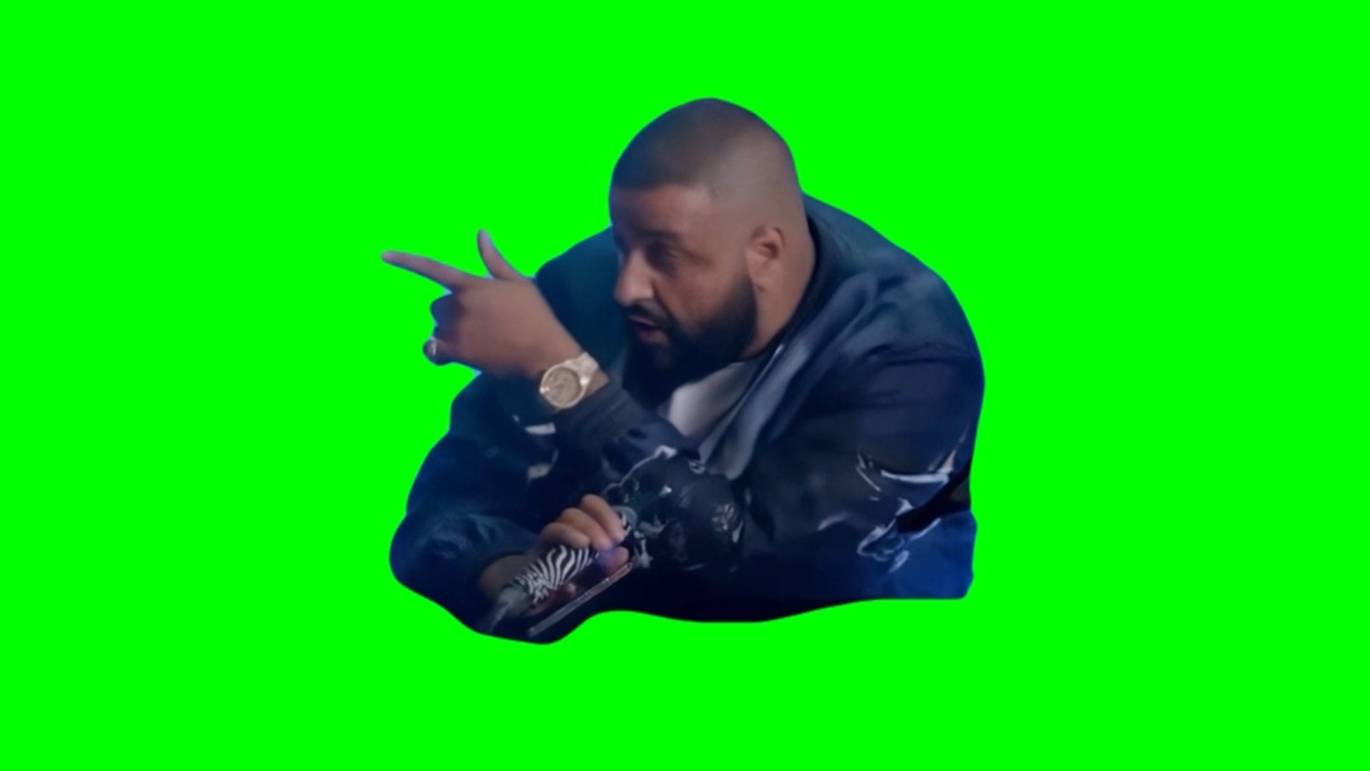 DJ Khaled - You smart, you loyal, you grateful, I appreciate that! meme (Green Screen)