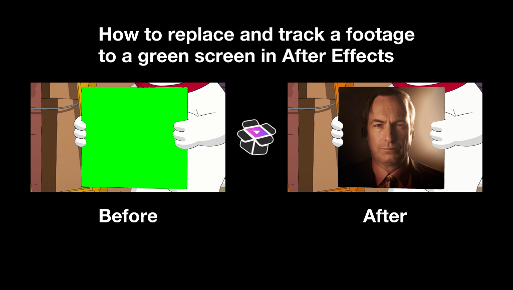 How To Replace And Track A Footage To A Green Screen in After Effects (Tutorial)