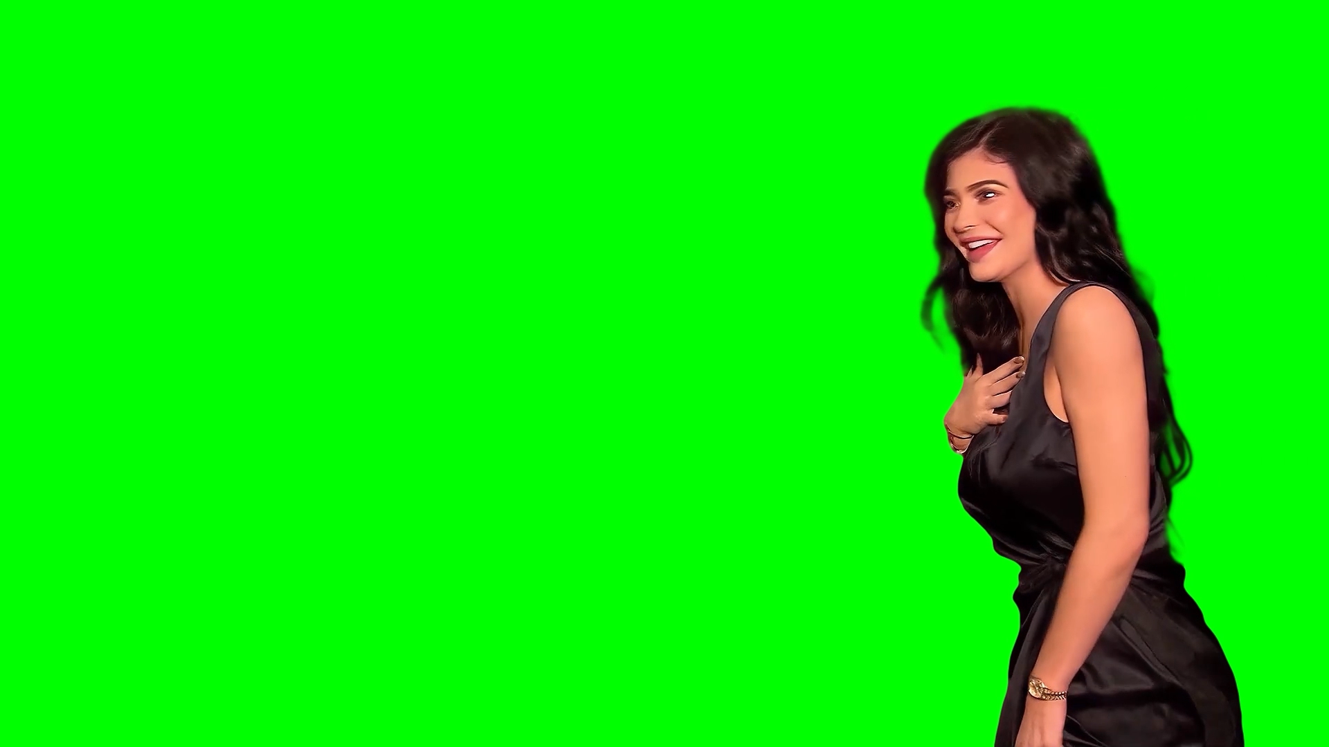 Kylie Jenner Wax Statue Reveal meme - Madame Tussauds (Green Screen)