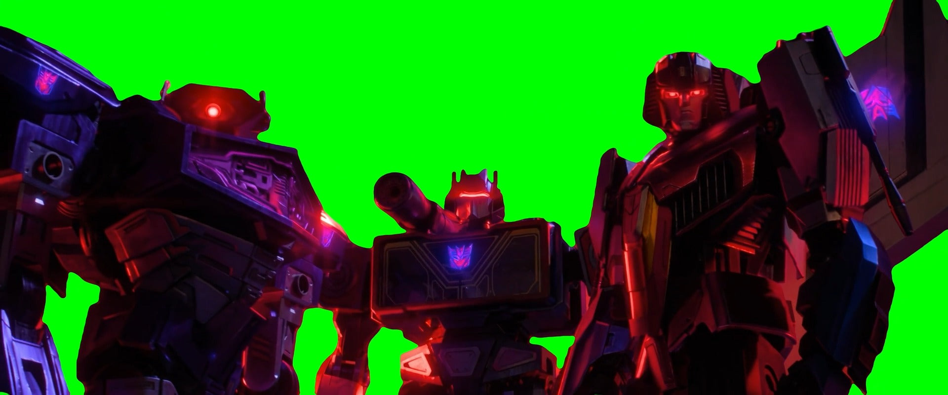 Decepticons Standing meme - Transformers One movie (Green Screen)