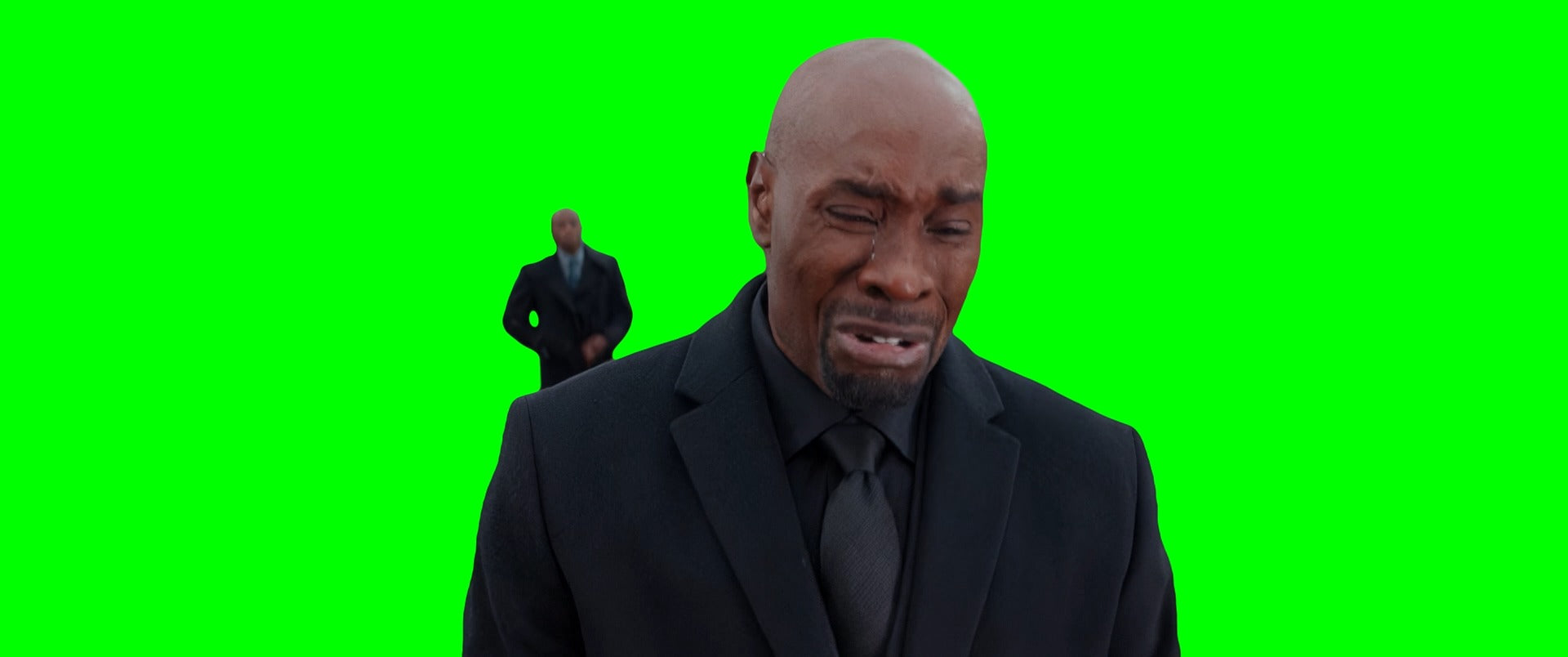 Morris Chestnut Crying meme - The Best Man Holiday (Green Screen)