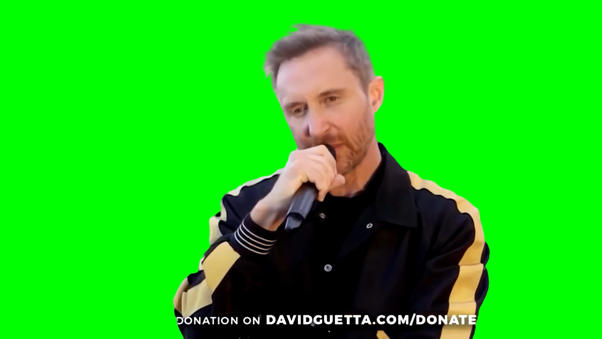 David Guetta ends racism meme (Green Screen)