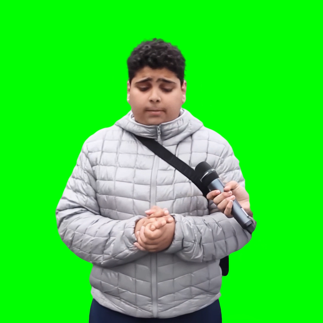 Alhamdulillah I keep it halal all the time (Green Screen)