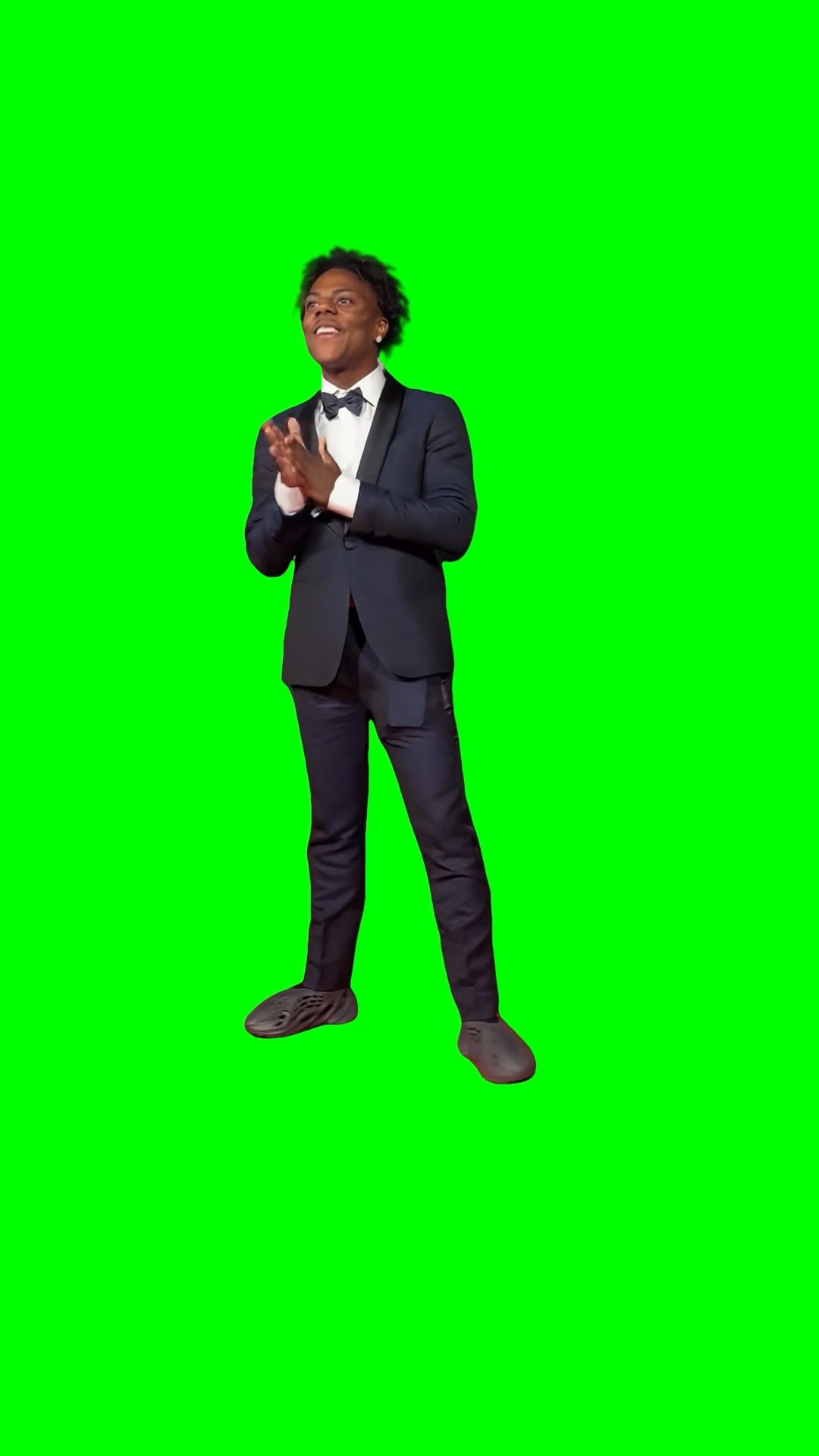 IShowSpeed on the Ballon d'Or 2024 Red Carpet meme (Green Screen)