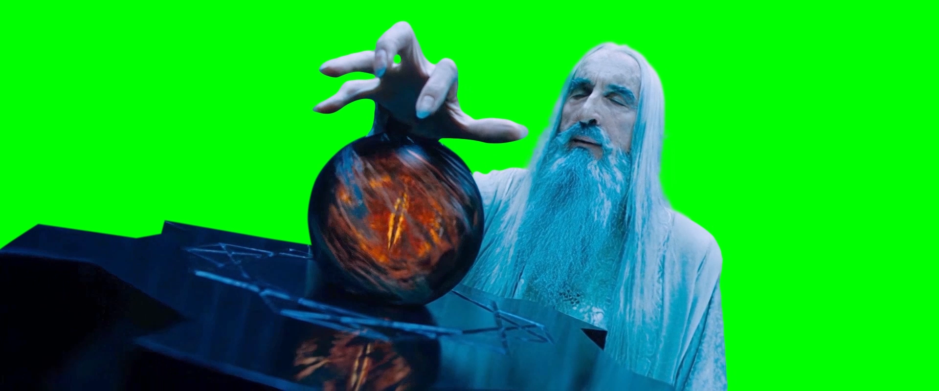 Sauron Ball meme - The Lord of the Rings V2 (Green Screen)