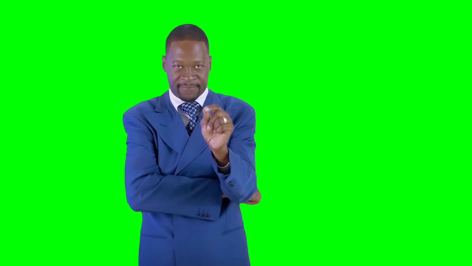 You get to Heaven and you don't find me there, you've gone to Hell meme (Green Screen)