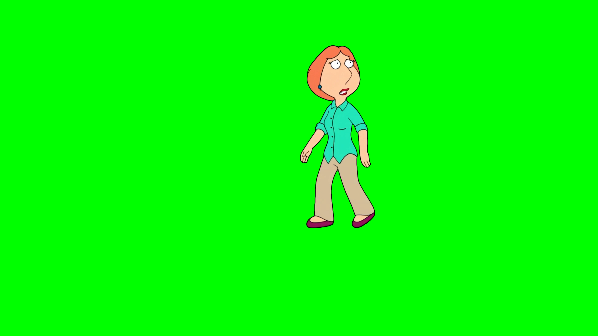 Lois Griffin “Who ever you are, thank you!” Family Guy meme (Green Screen)