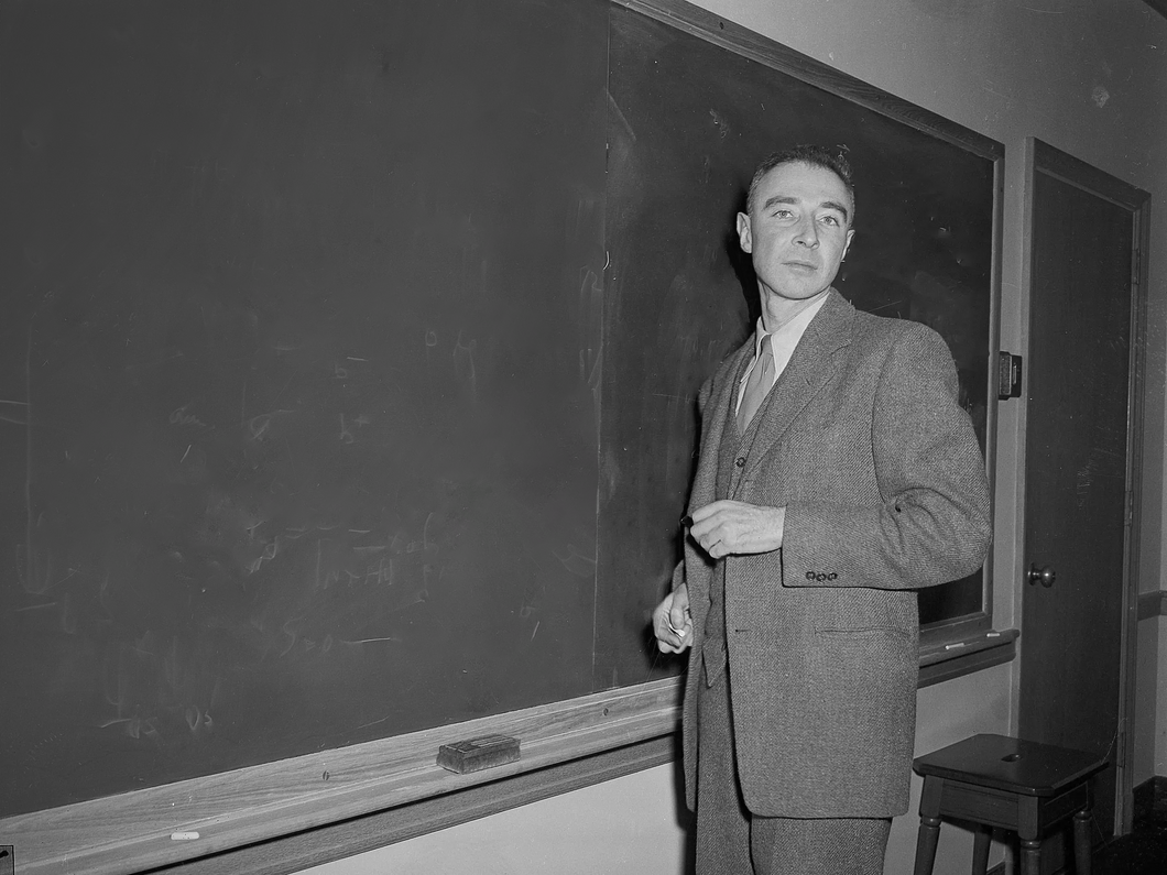Oppenheimer Chalkboard (Meme Template)
