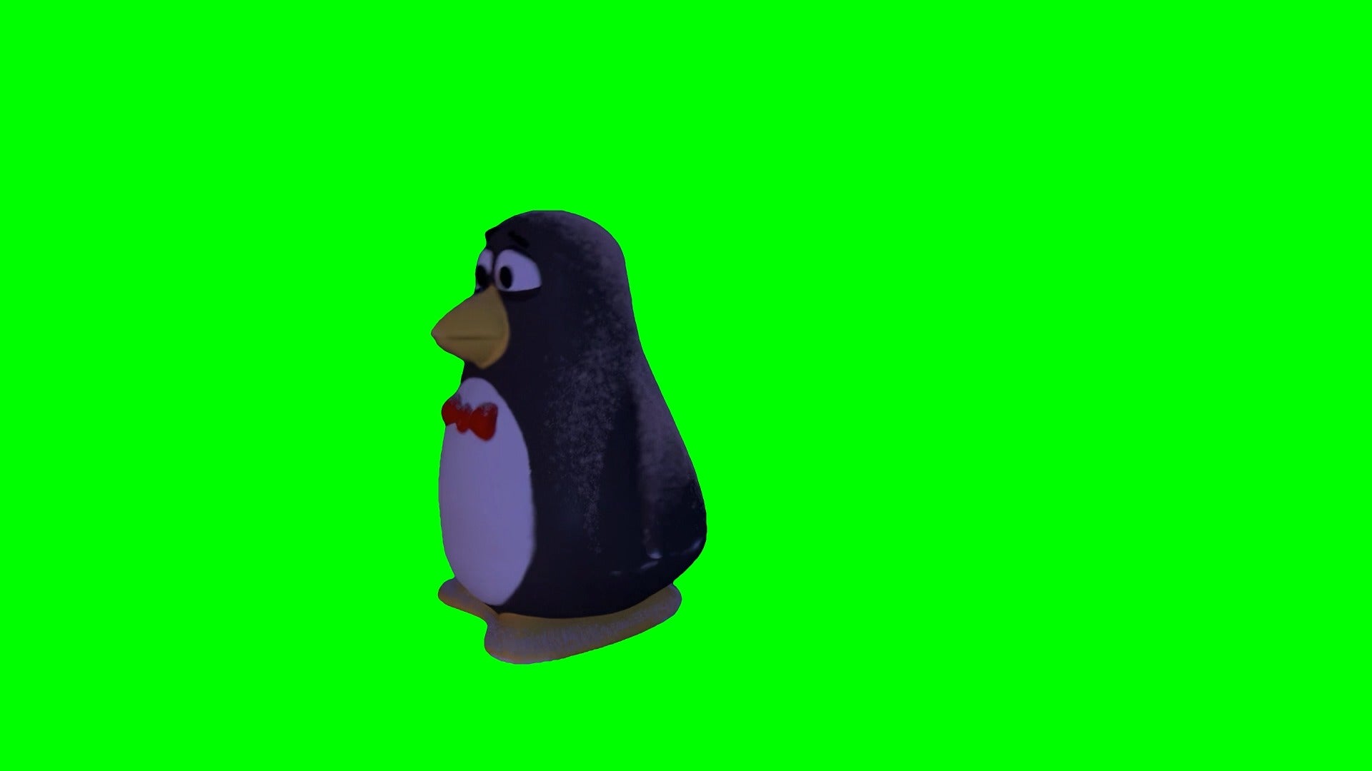 Sad Penguin meme - Toy Story 2 (Green Screen)