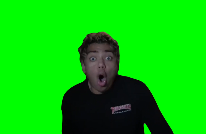 What? BEHIND YOU! OH MY GOD! - Arcade Craniacs (Green Screen)