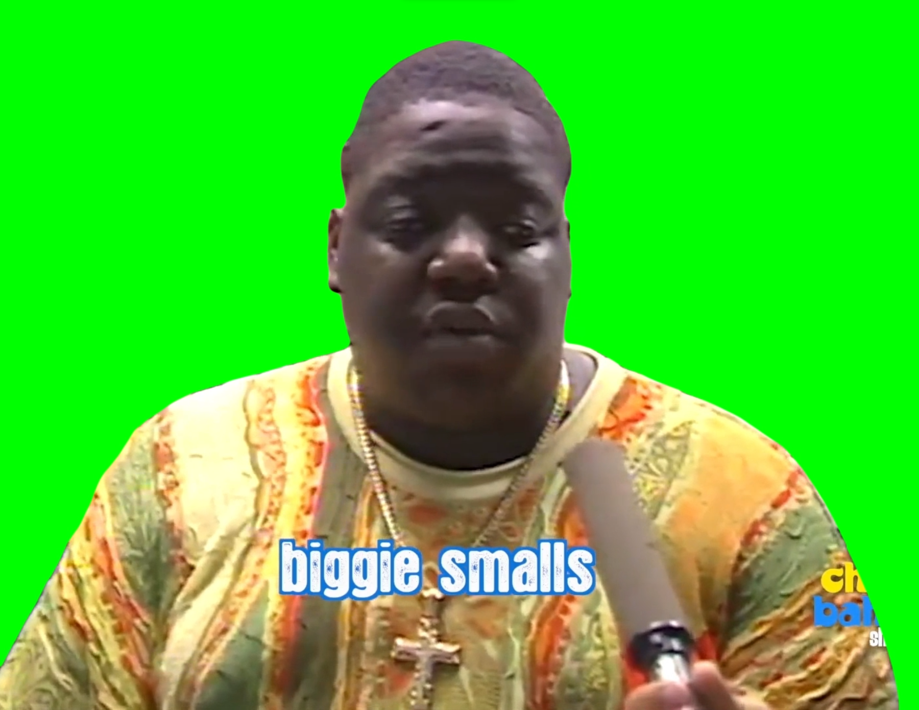What did Biggie say about Michael Jackson (Green Screen)