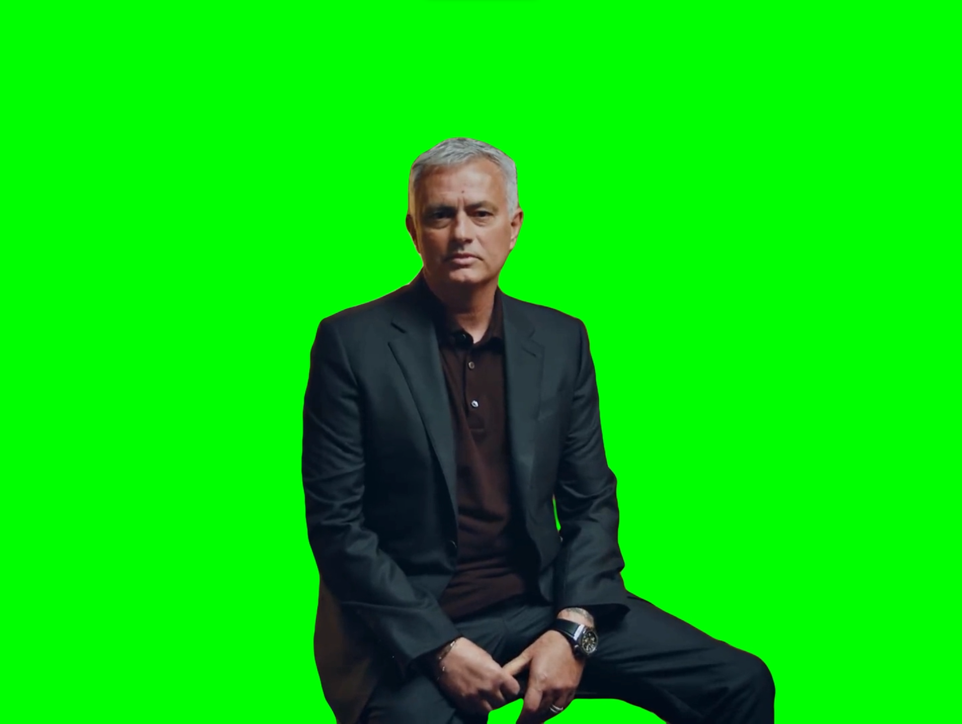 But why manage one if I could manage all of them? I am Jose Mourinho (Green Screen)