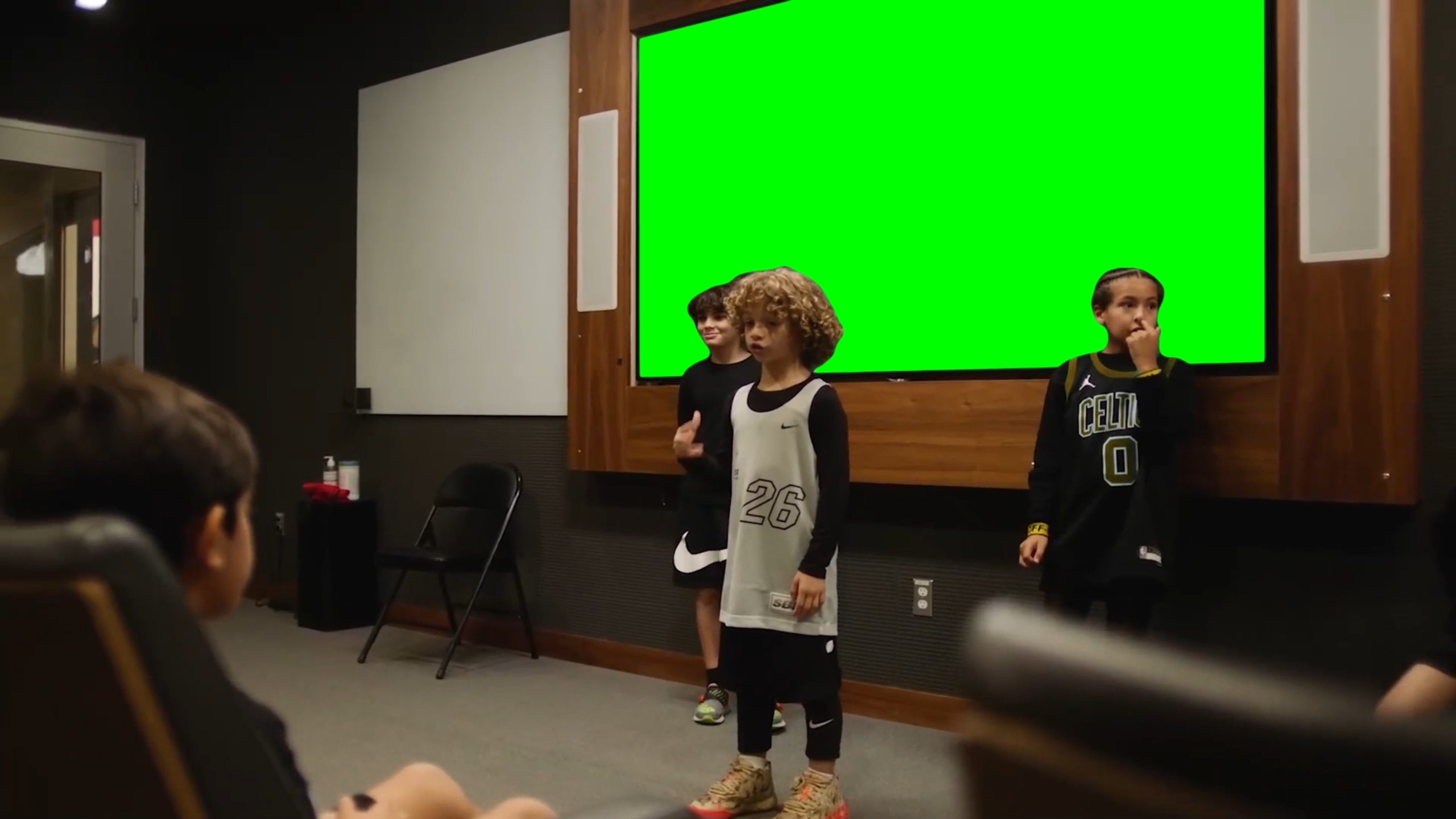 Drake's son Adonis - We have to play better (Green Screen)
