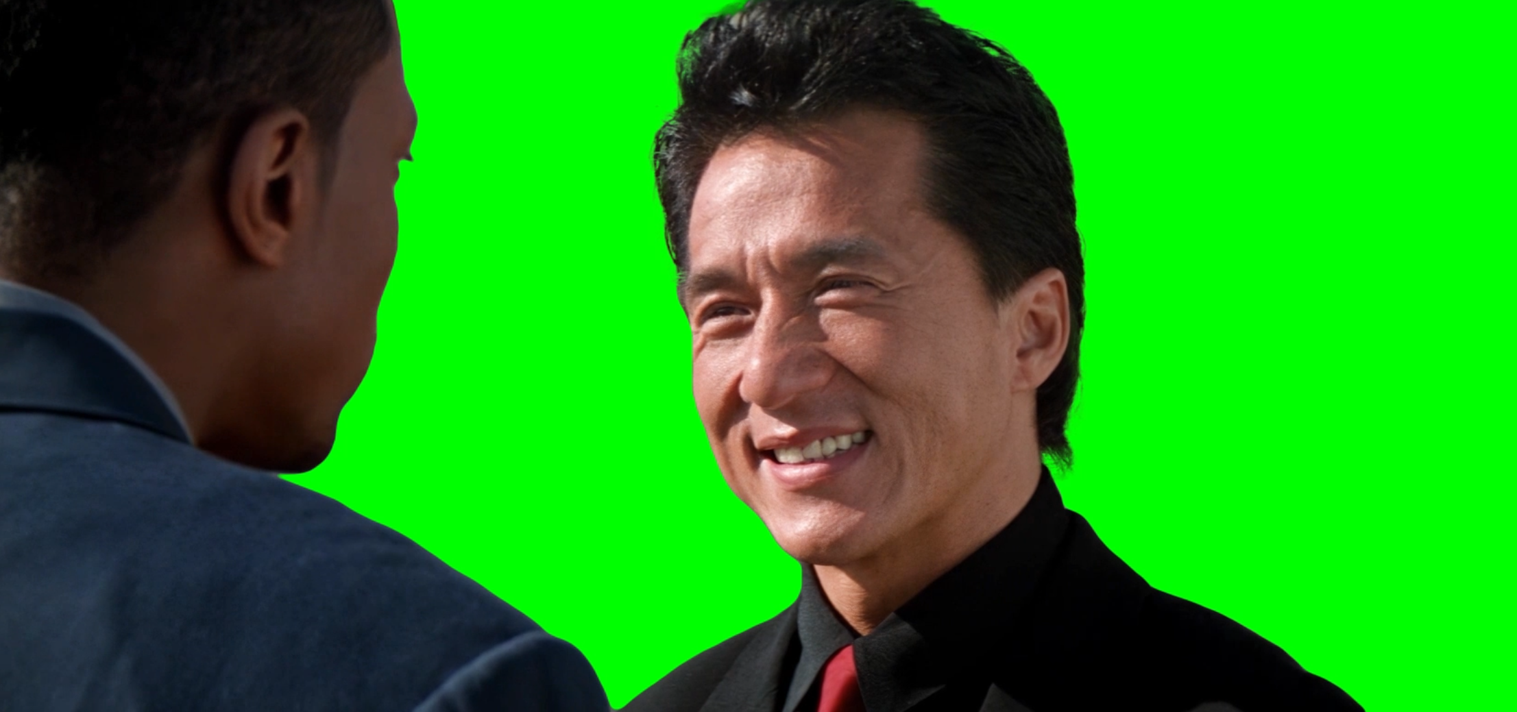 Rush Hour - Do you understand the words that are coming out of my mouth? (Green Screen)