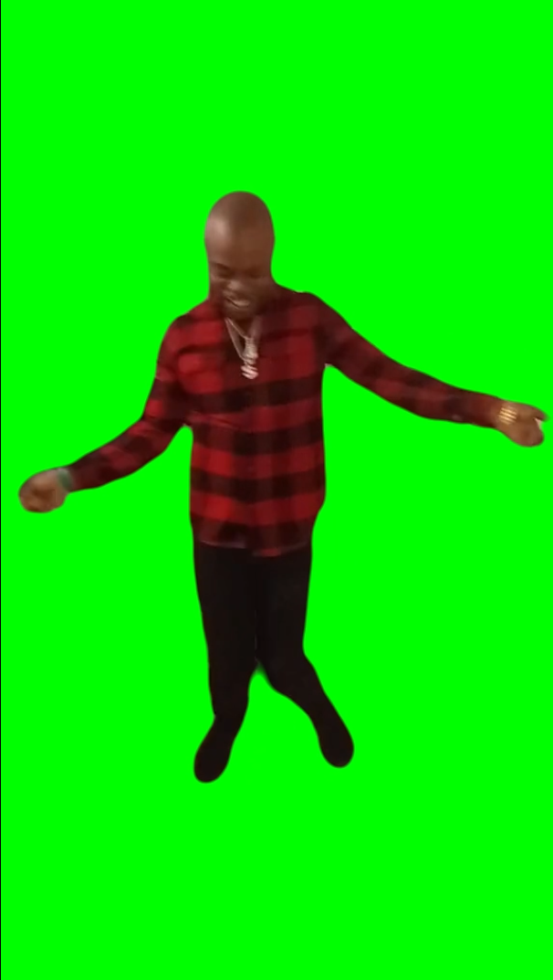 Fly Guy Yagga dancing to I Don't Need You (Green Screen)