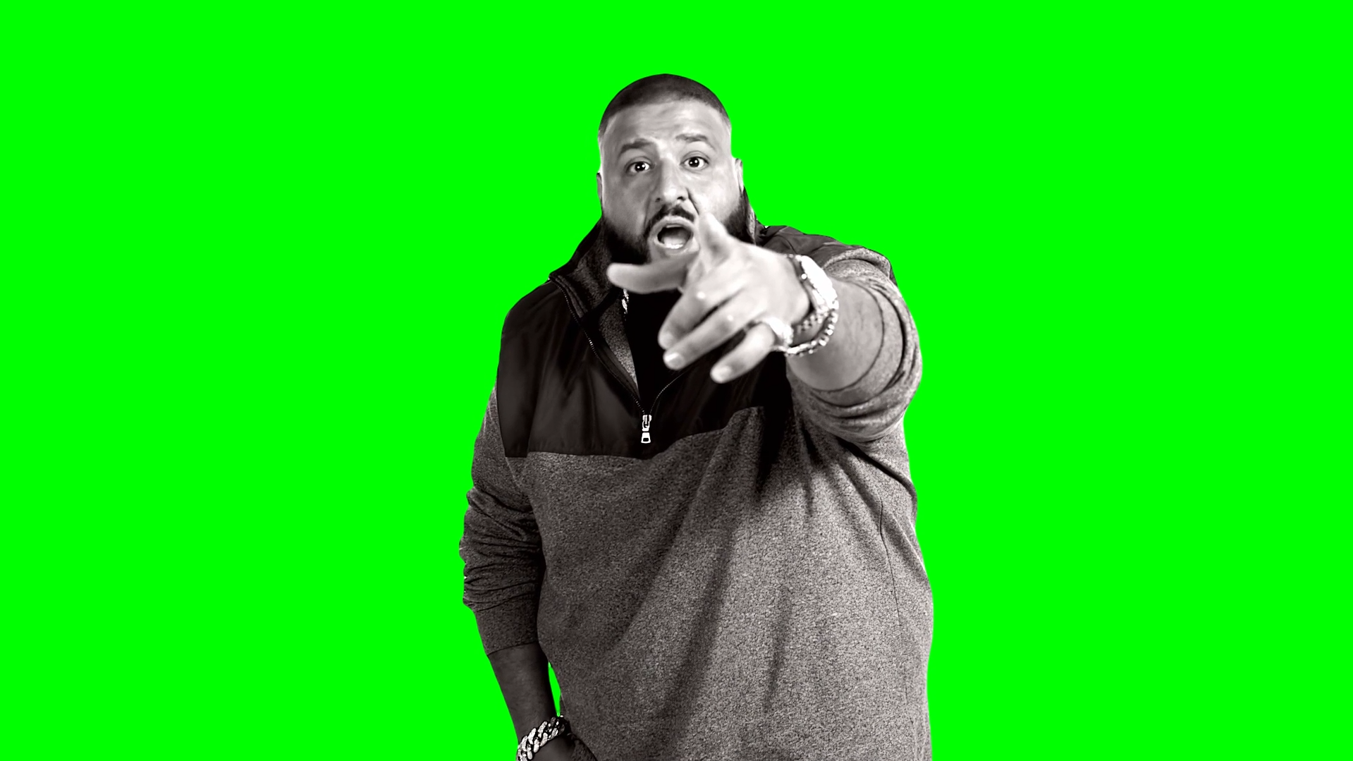 DJ Khaled saying ANOTHER ONE! meme (Green Screen)