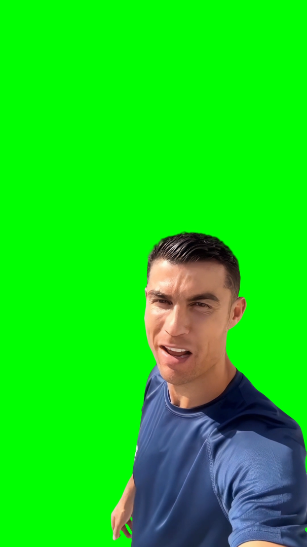 Cristiano Ronaldo - I Wanna Share Something With You, The Secret is Out! (Green Screen)