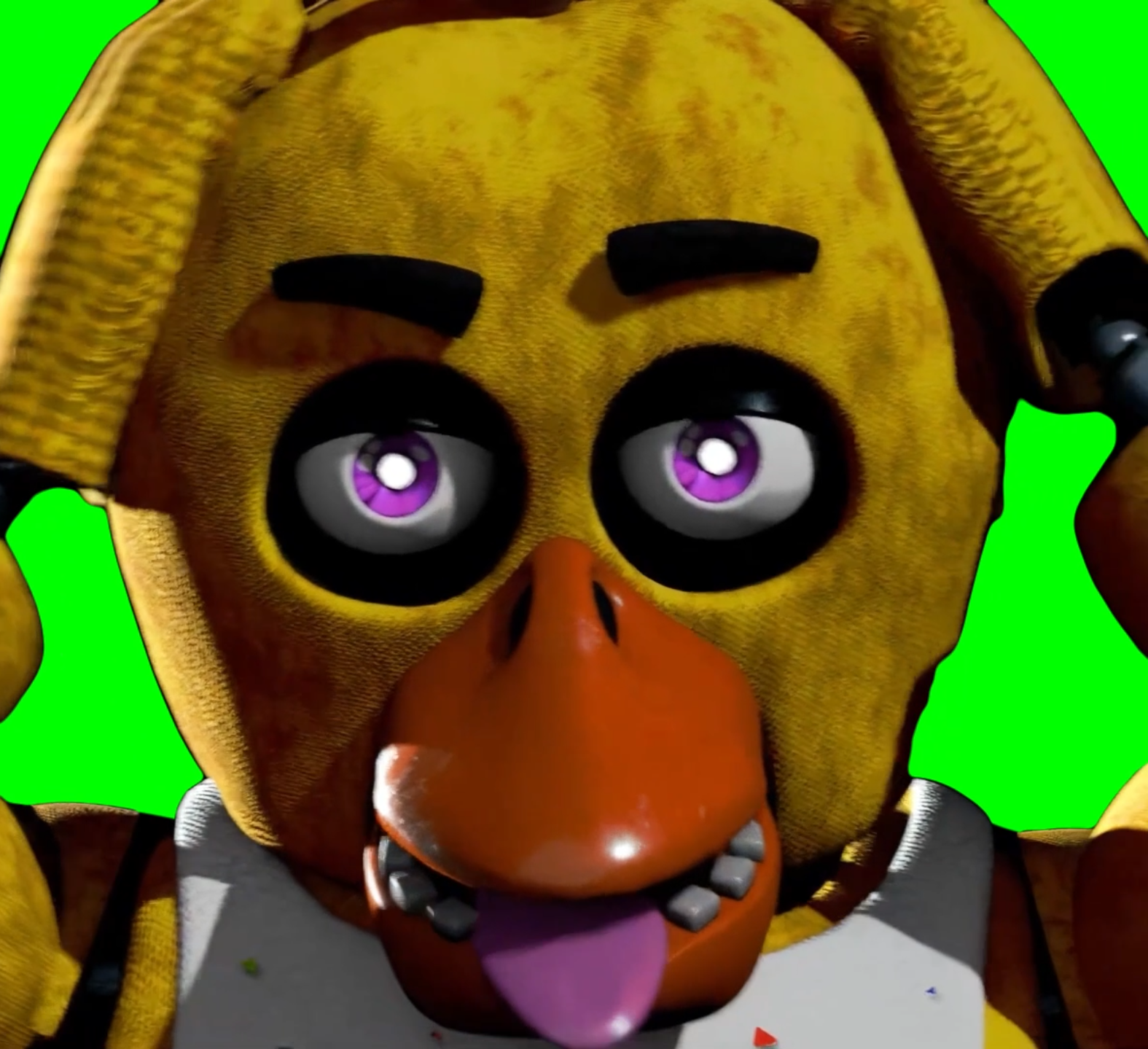 Chica Rizz FNAF meme (Green Screen) – CreatorSet