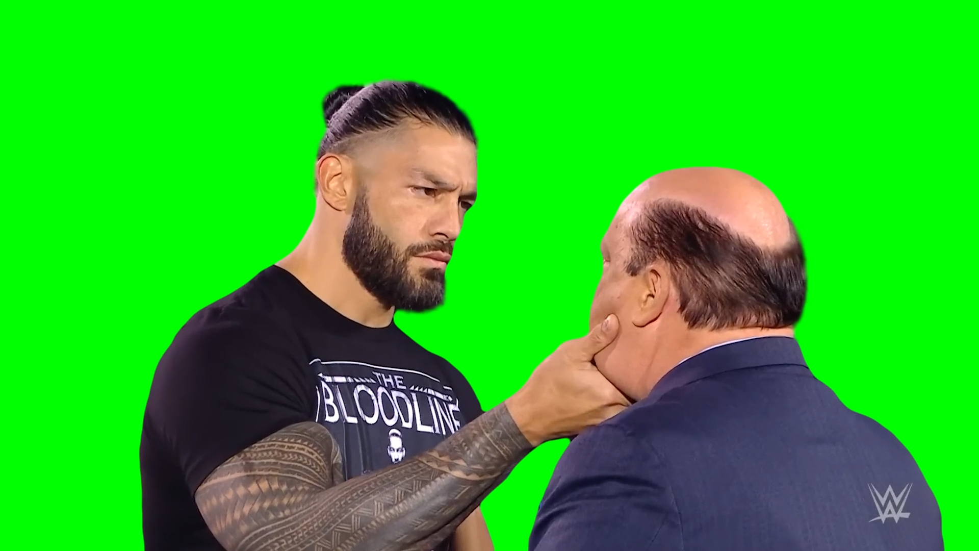 Roman Reigns Rizz - WWE meme (Green Screen)
