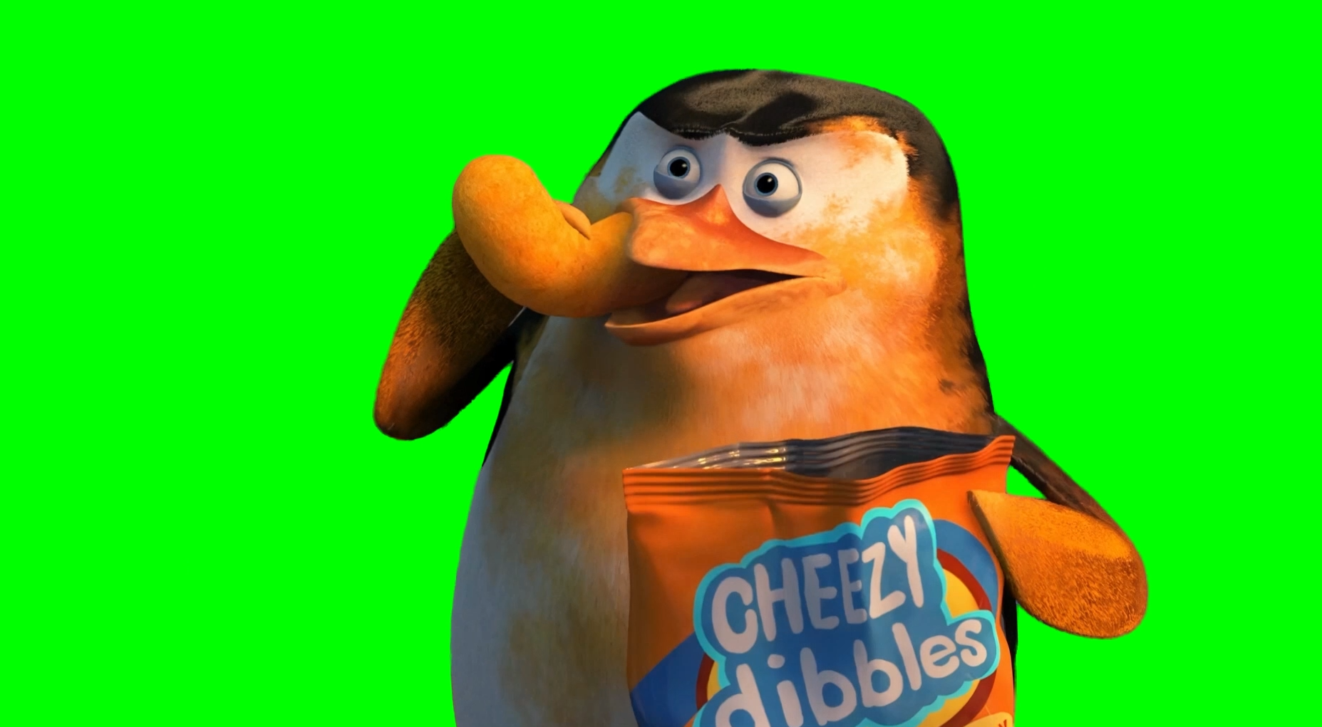 Skipper the Penguin Eating Crunchy Chips meme - Penguins of Madagascar –  CreatorSet