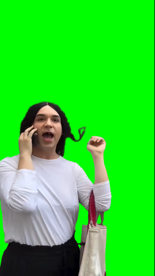 IT'S NOT HONEY ANYMORE! meme (Green Screen)