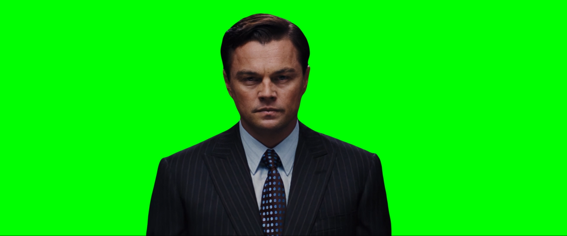 Leonardo DiCaprio Arrested meme-The Wolf of Wall Street (Green Screen)