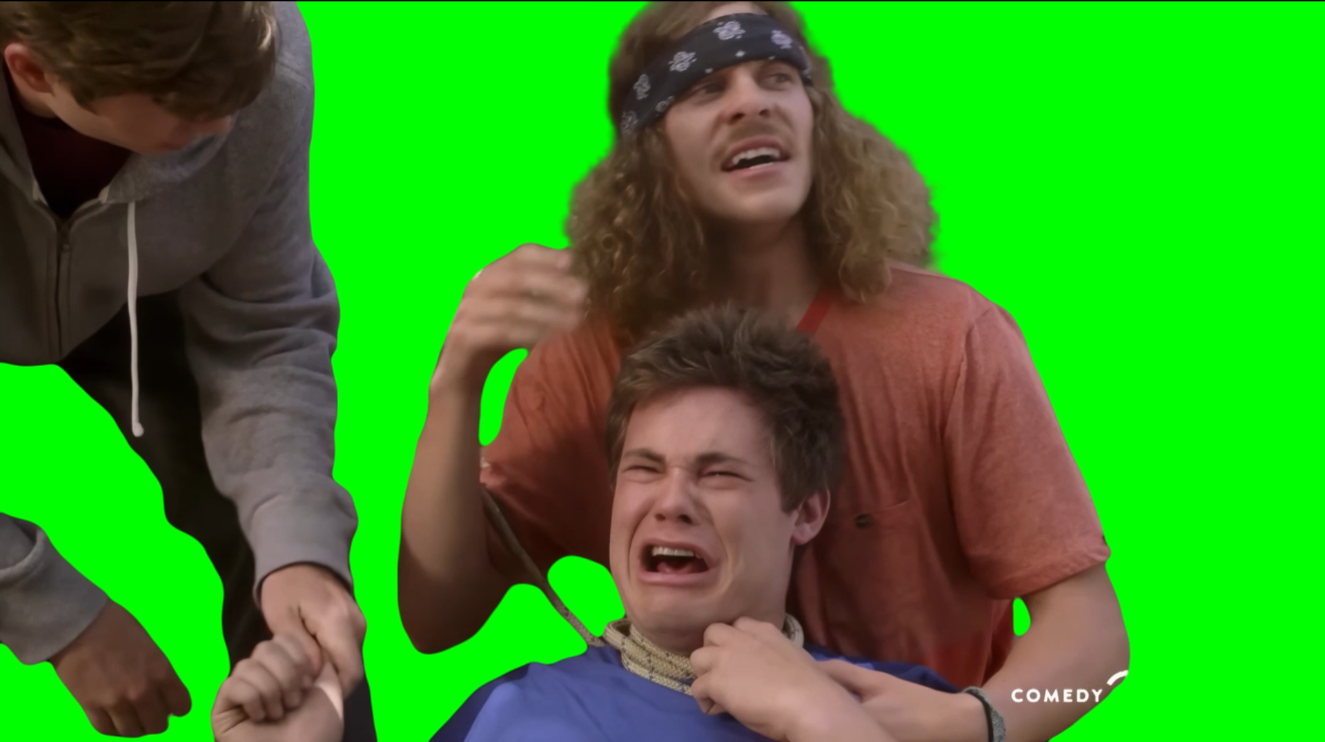 OH MY GOD! I ALMOST DIED! meme - Workaholics (Green Screen)