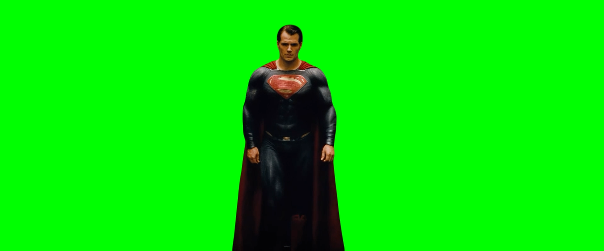 Superman walking meme - Batman v Superman: Dawn of Justice (Green Screen)