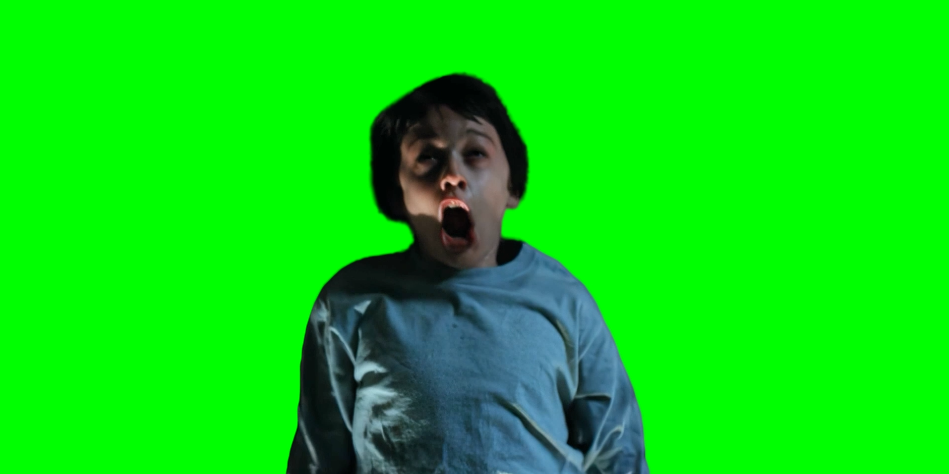 Will Byers Shaking on the Ground meme - Stranger Things (Green Screen)