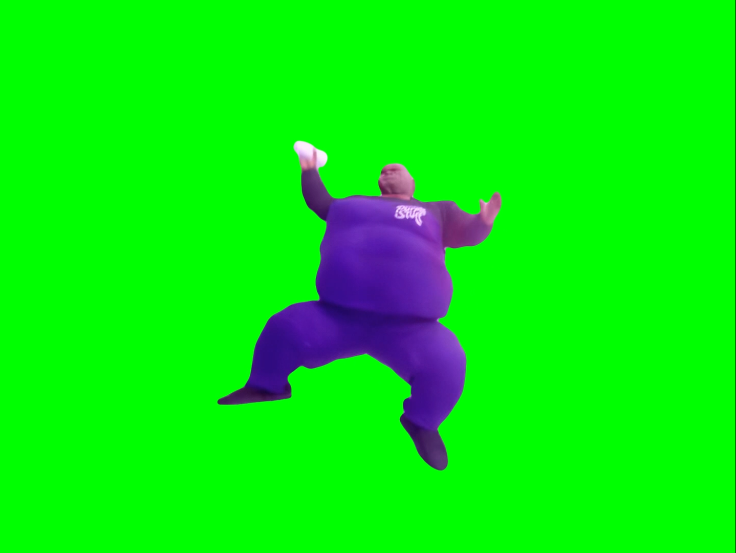 Dave Blunts Falling From The Sky meme (Green Screen)