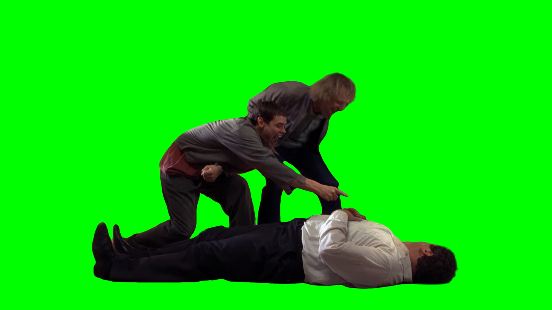 Lloyd and Harry laughing at Mentalino meme - Dumb and Dumber movie (Green Screen)