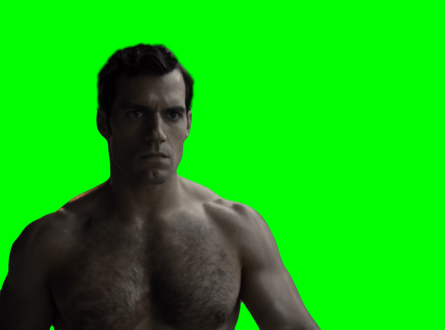 Superman Headbutting Wonder Woman meme - Justice League (Green Screen)