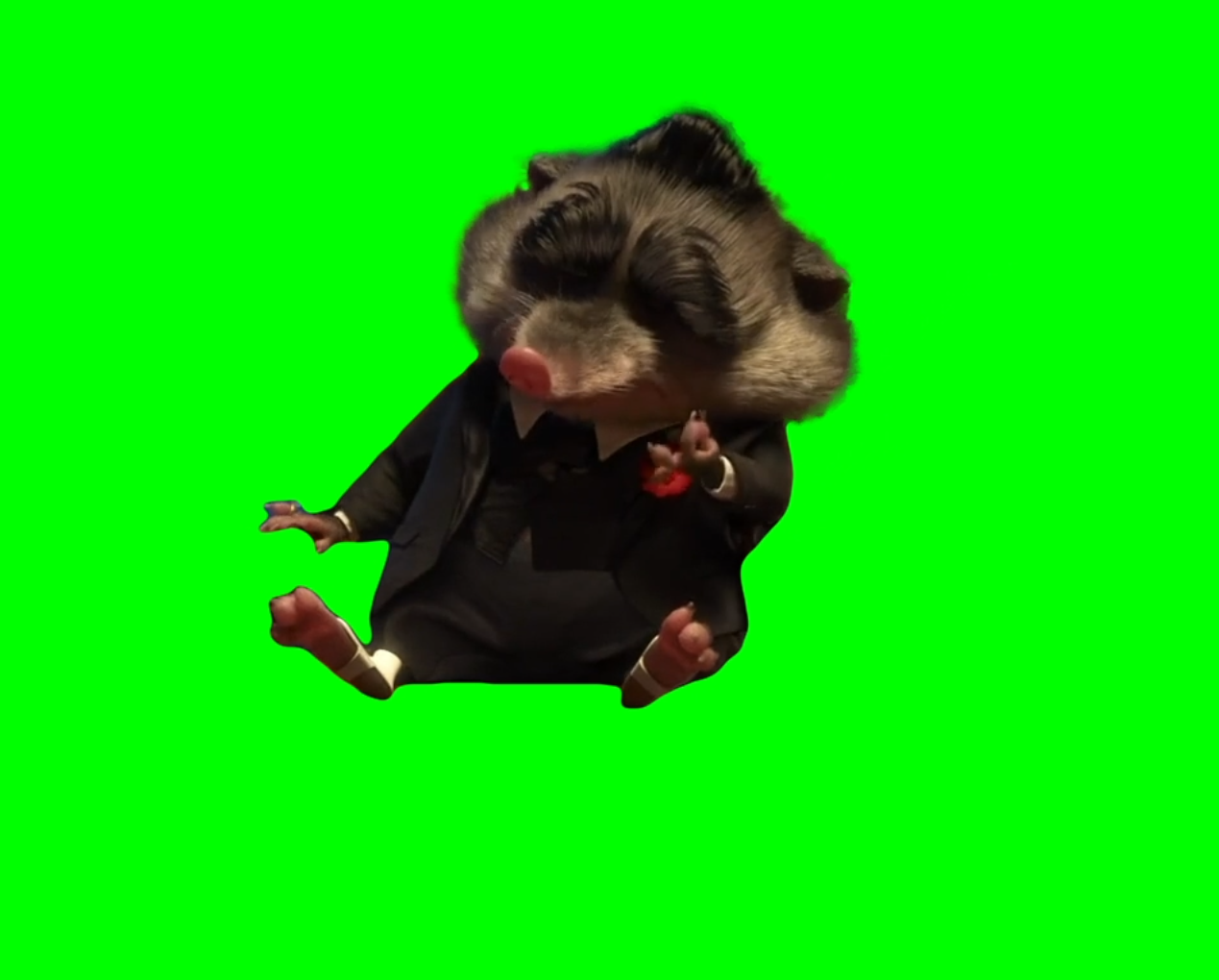 Zootopia Godfather meme (Green Screen)