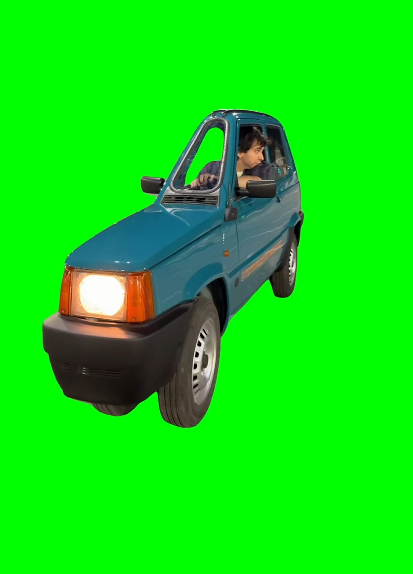 Thin Car meme - Adam Sevani (Green Screen)