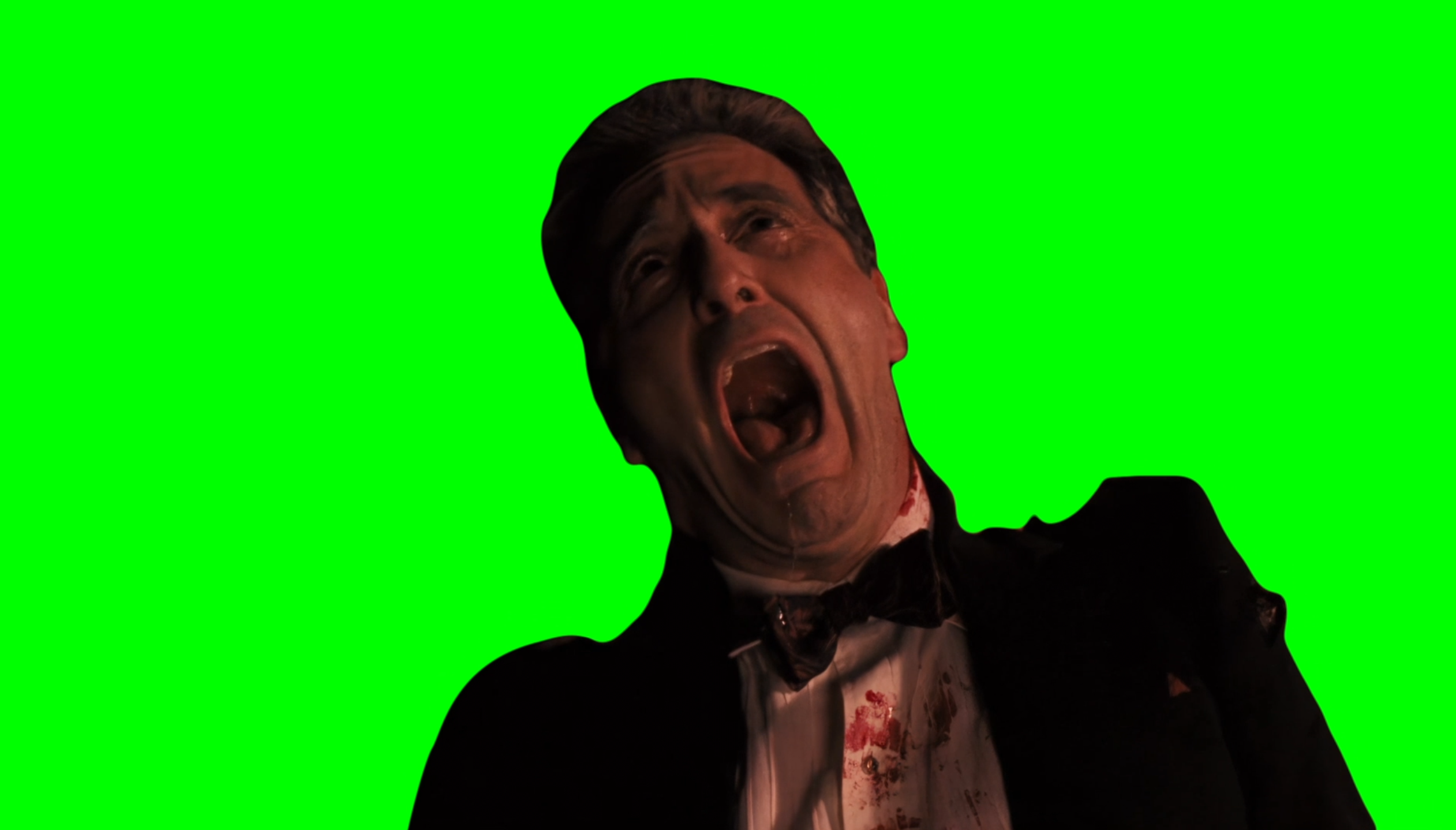 Al Pacino Screaming meme - The Godfather Part III (Green Screen)