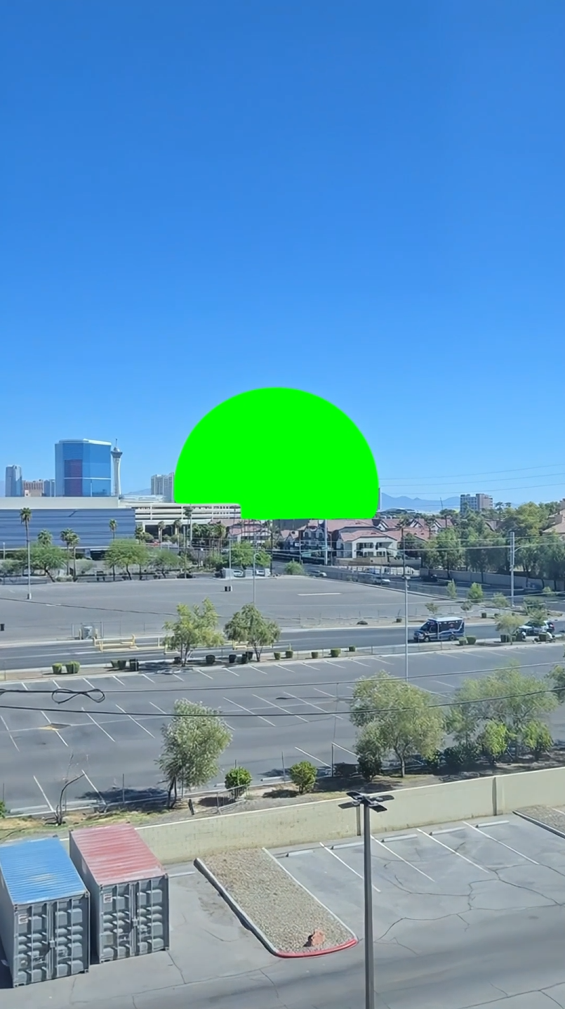 Las Vegas Sphere meme (Green Screen)