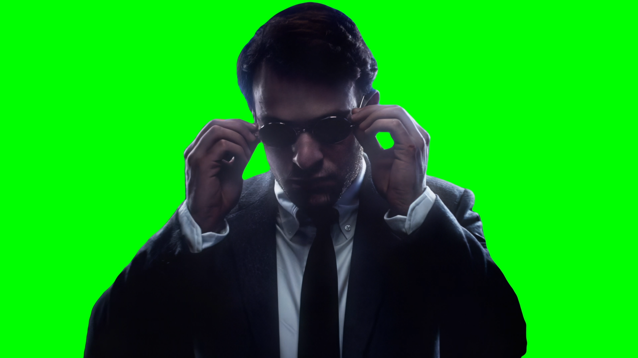 Daredevil Transition meme (Green Screen)