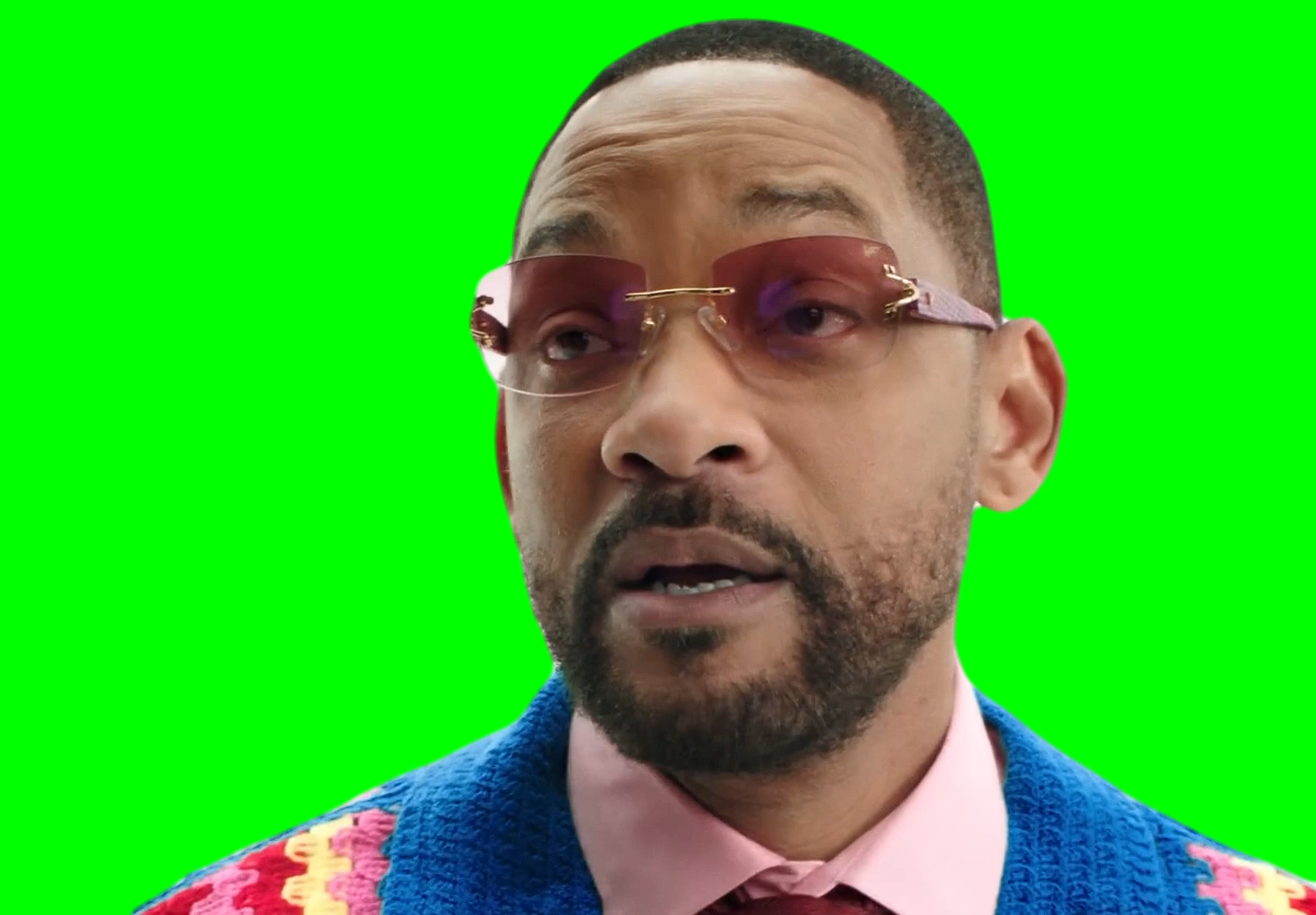 Will Smith Pretty Girls meme  (Green Screen)