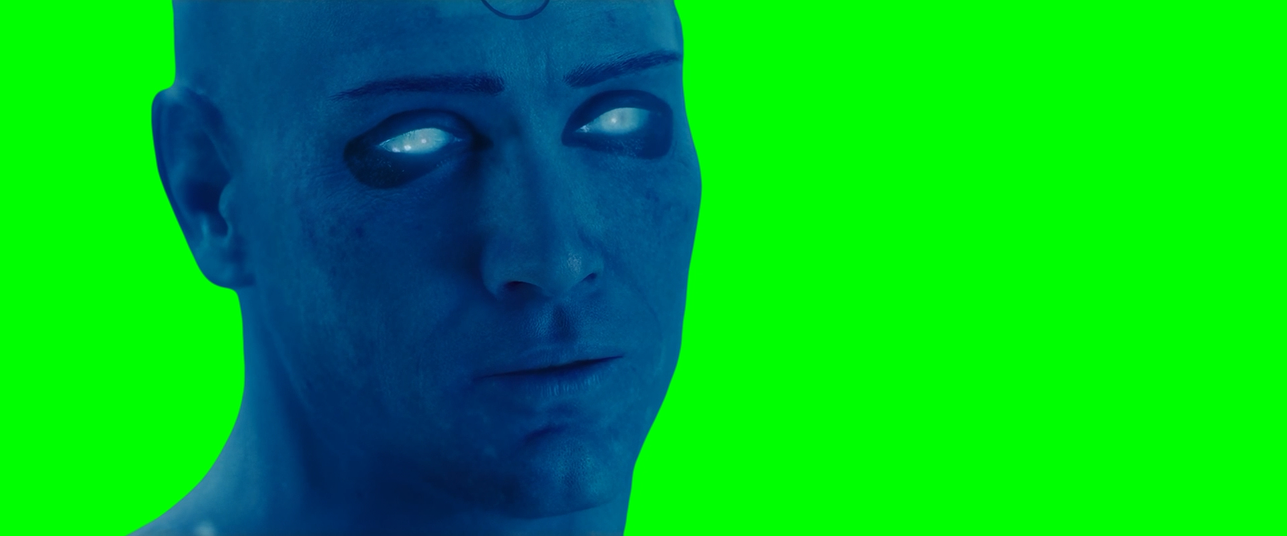 Dr Manhattan killing Rorschach meme - Watchmen (Green Screen)