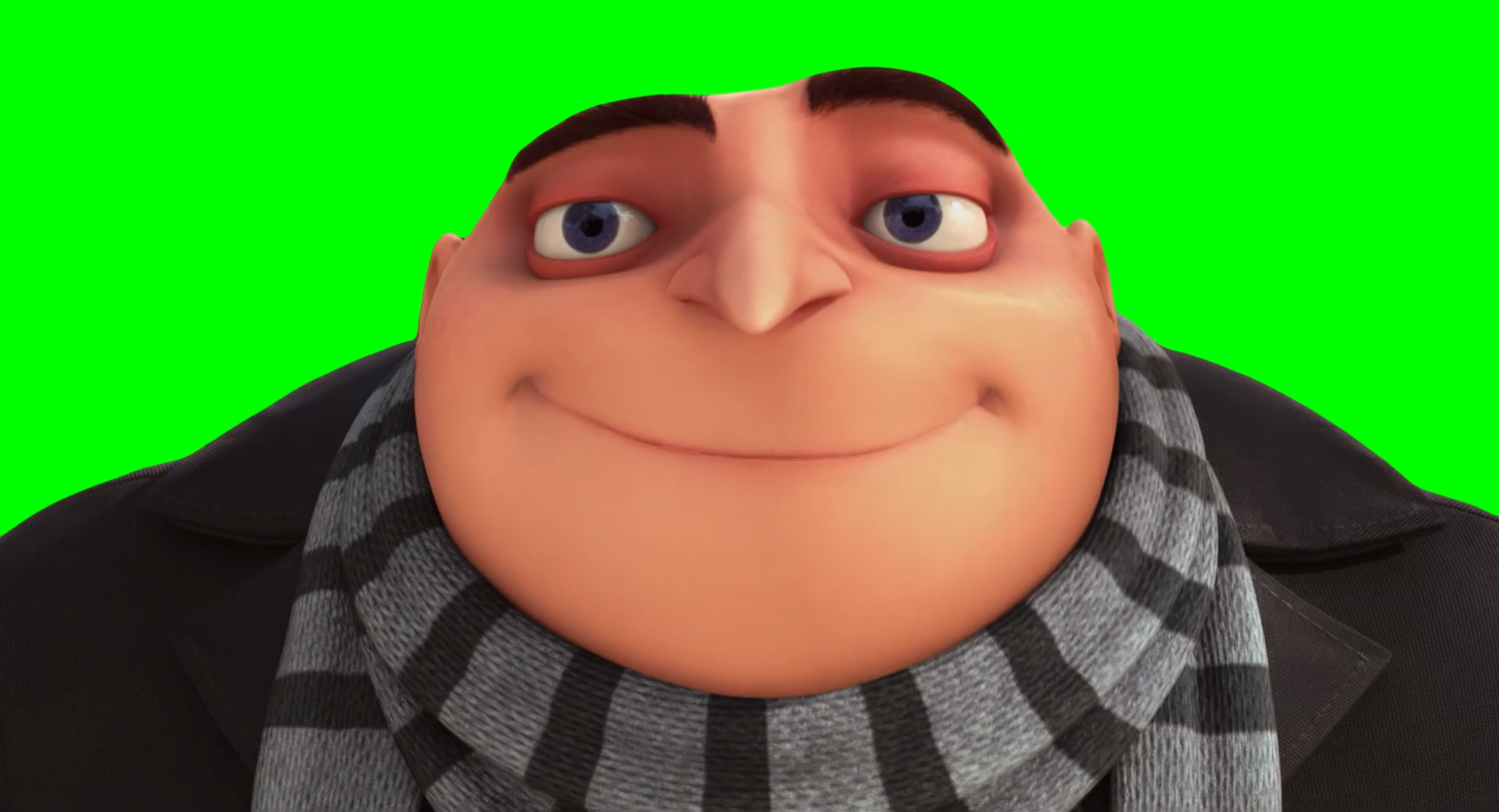 Gru Walking meme - Despicable Me (Green Screen)