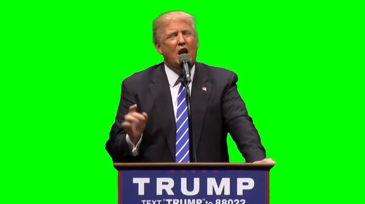 Donald Trump saying “We’re Gonna Win so Much, You May Get Tired of Winning!” meme (Green Screen)