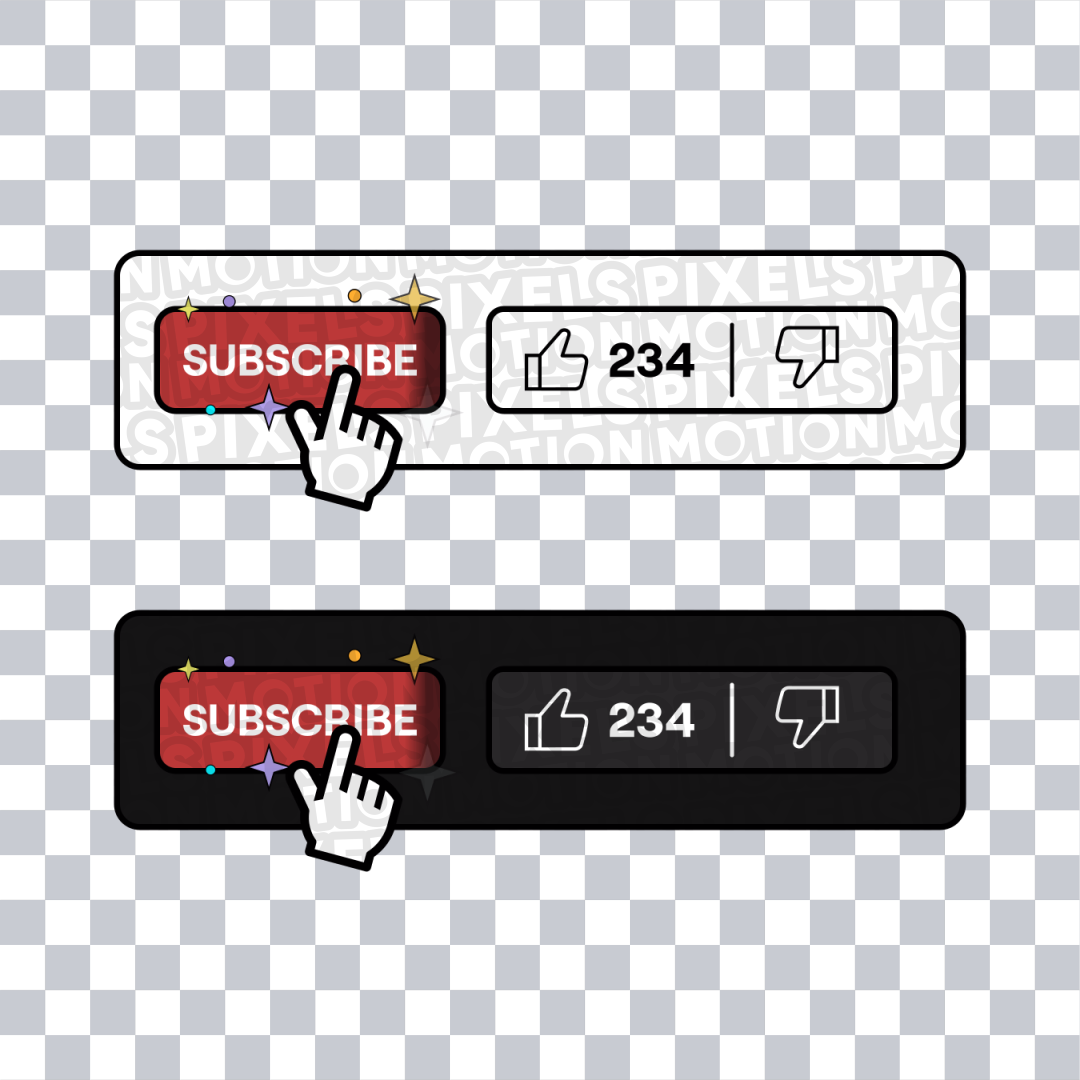 Animated YouTube Subscribe Banner