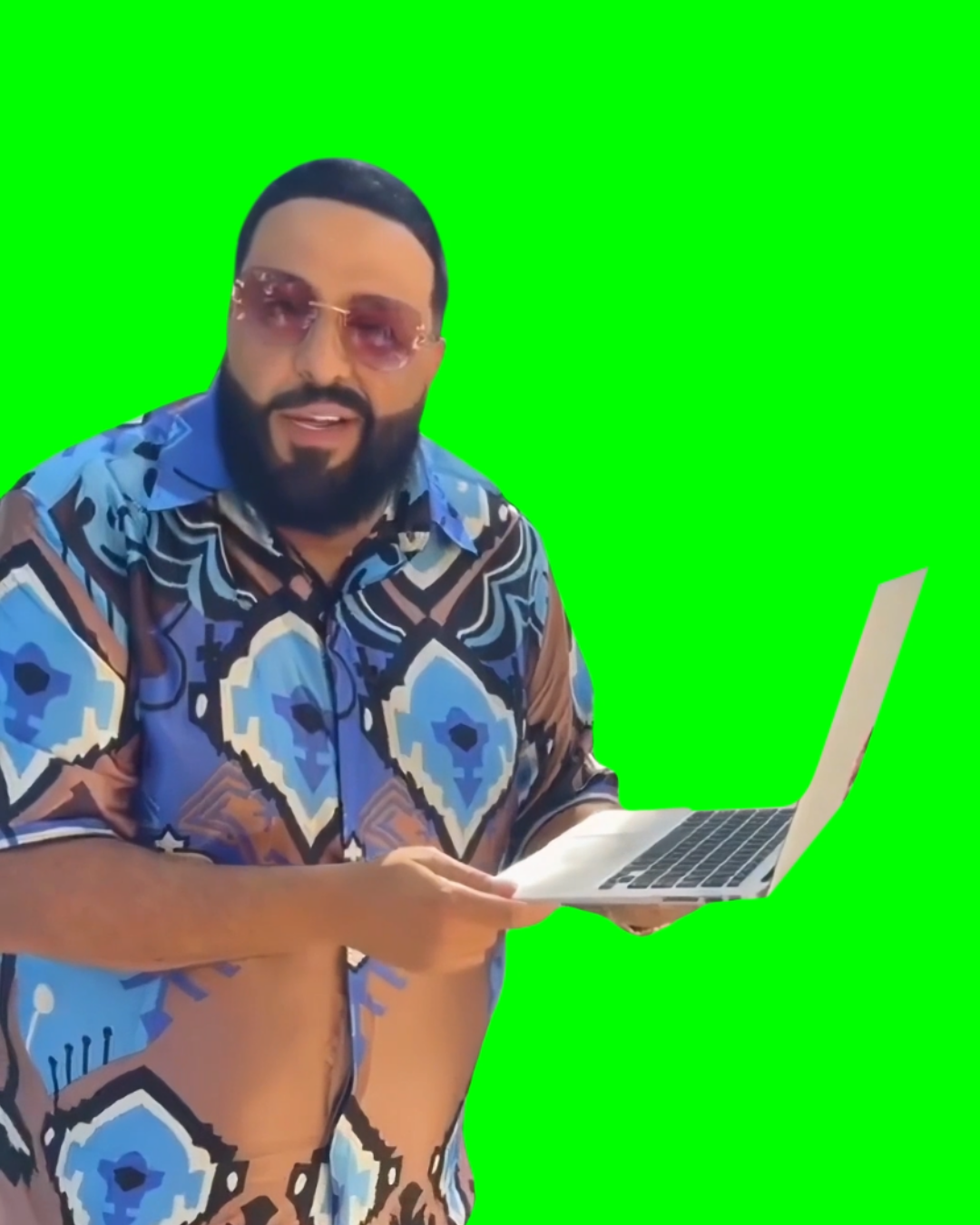 DJ  Khaled- This Sounds Like A New Opportunity meme (Green Screen)