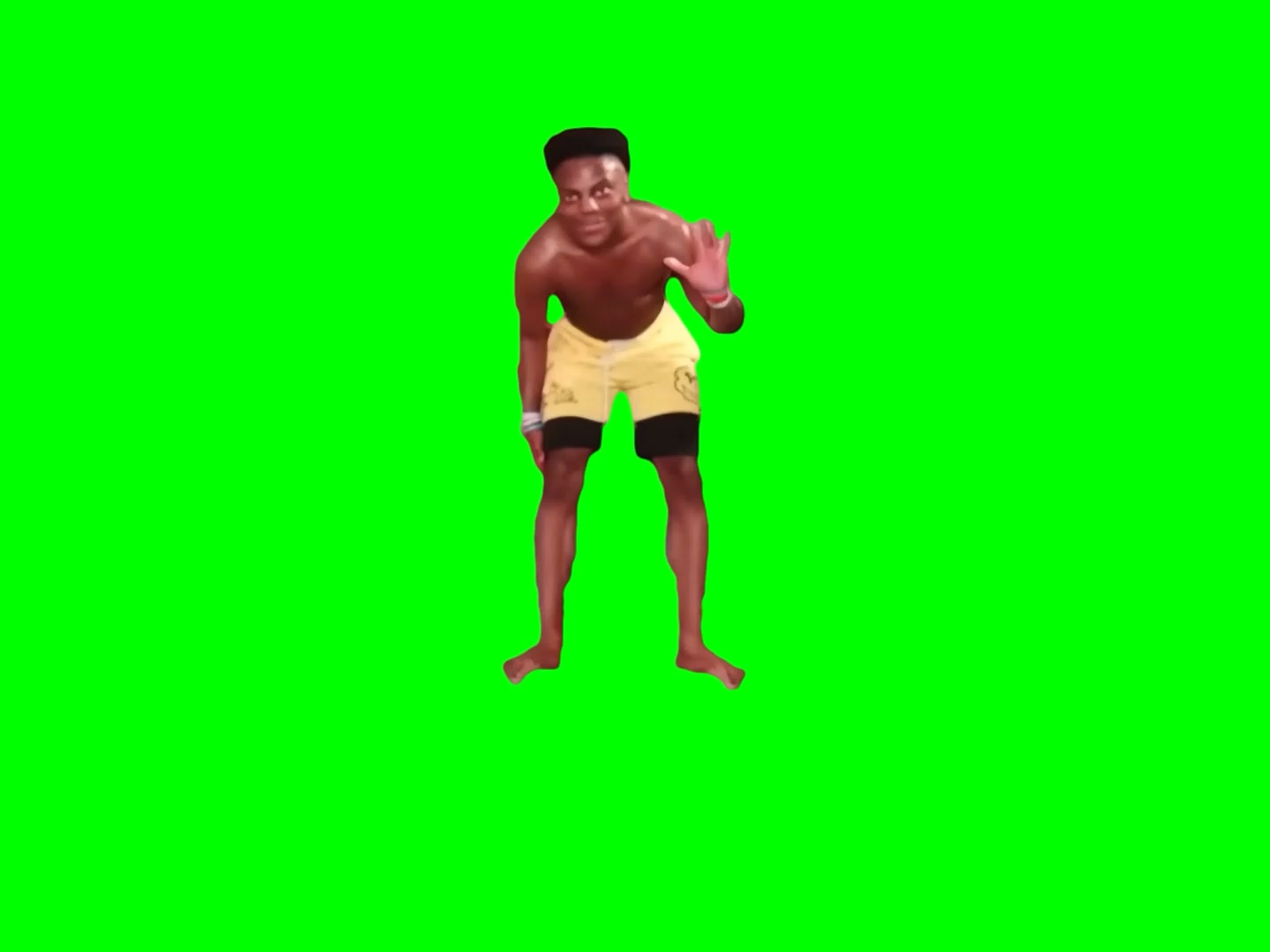 IShowSpeed jumping into his camera after hitting 20 Million subscribers (Green Screen)