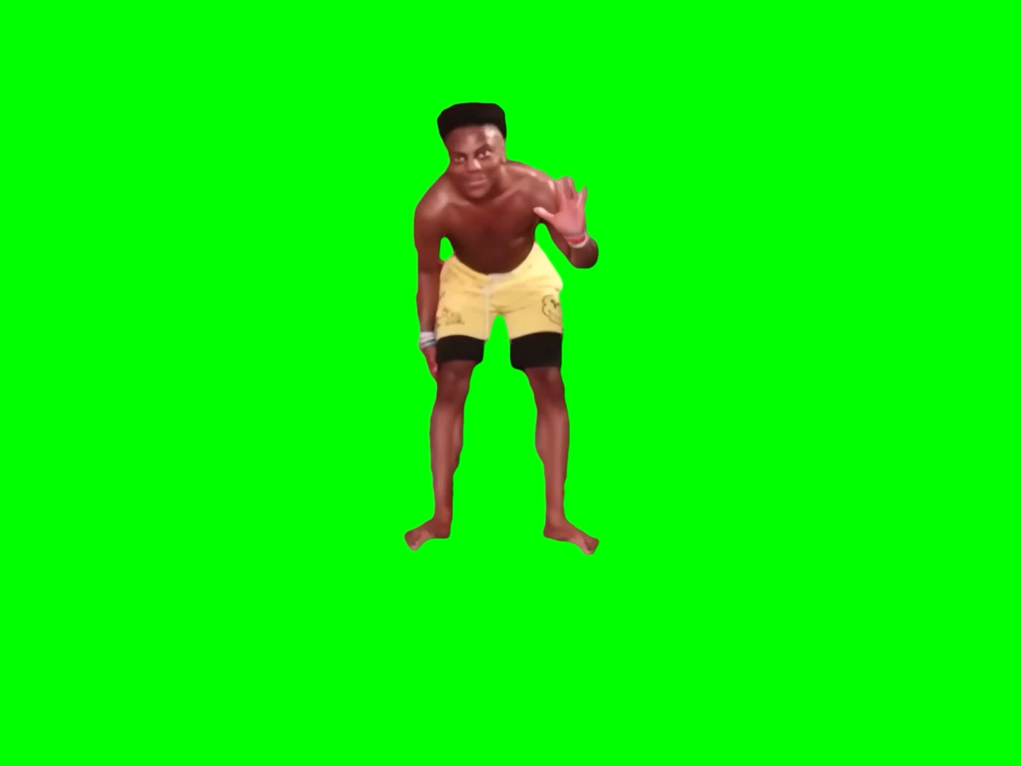 IShowSpeed Dancing One Kiss Is All It Takes Green Screen Template