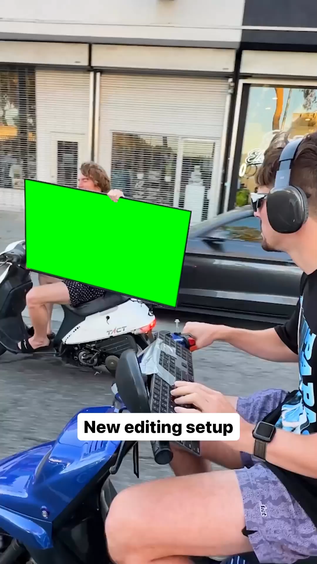 New Editing Setup  (Green Screen)