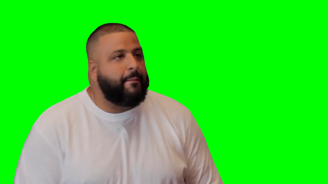 DJ Khaled - Congratulations, you played yourself (Green Screen)