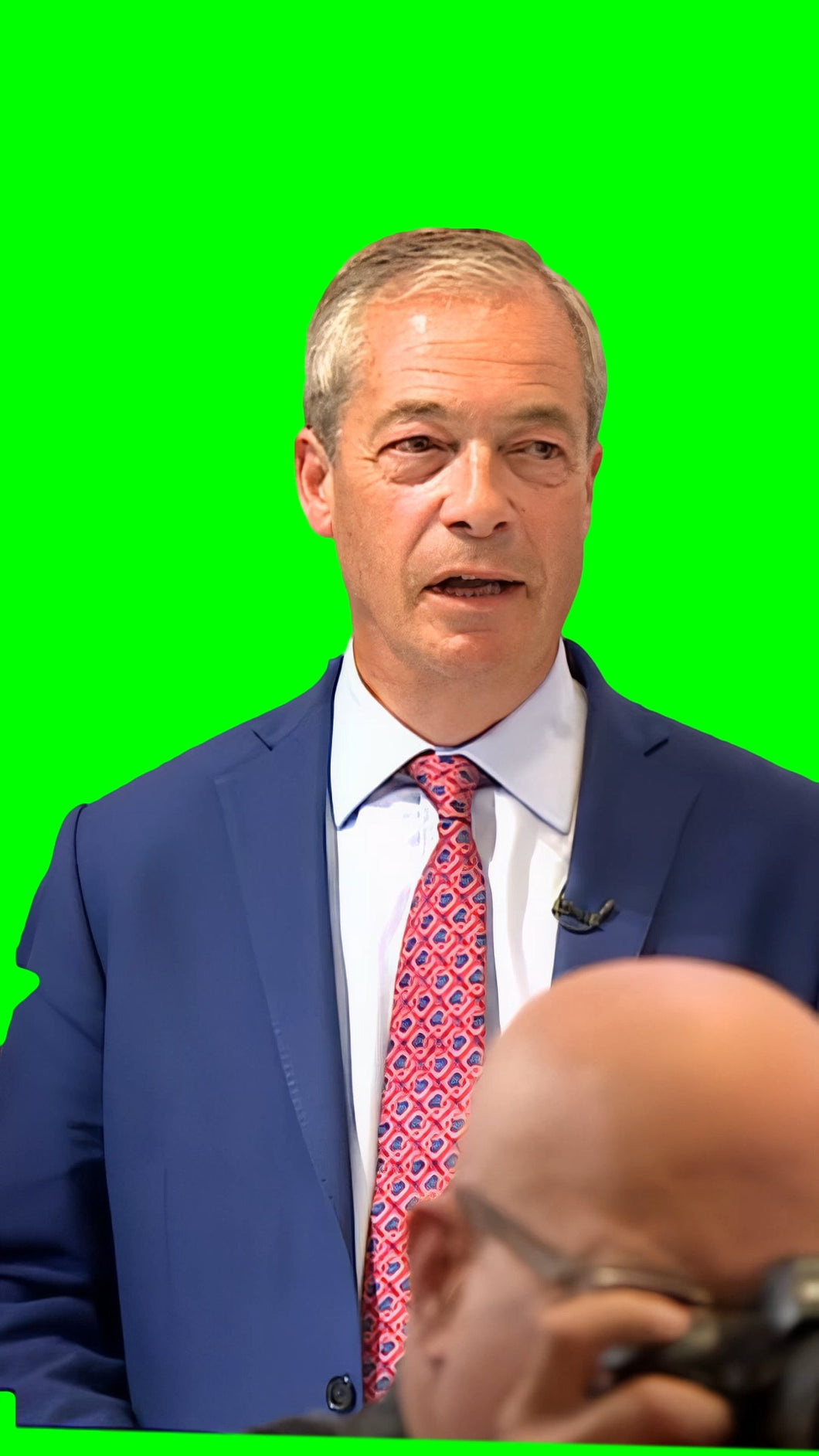 Nigel Farage saying 