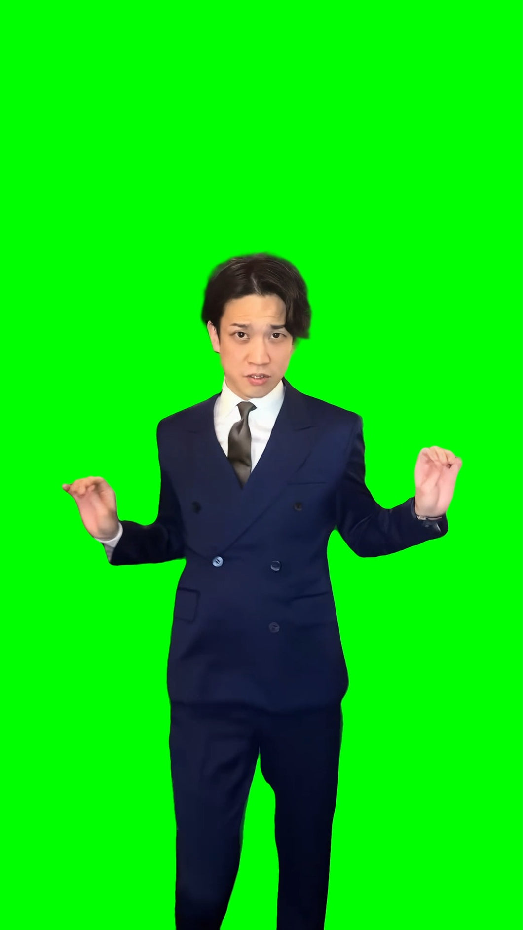 Nishiyama Daddy Daddy Dance meme (Green Screen)