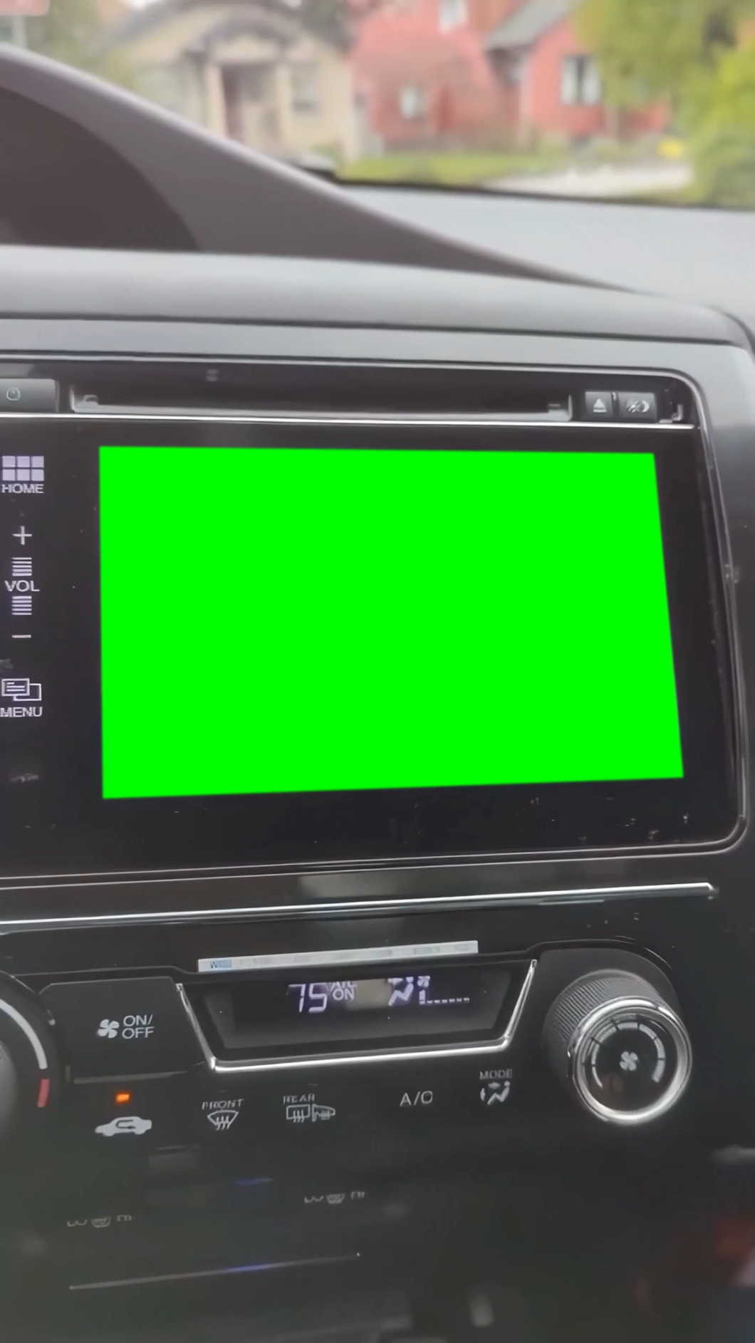 Playing CS2 in Honda Civic meme (Green Screen)